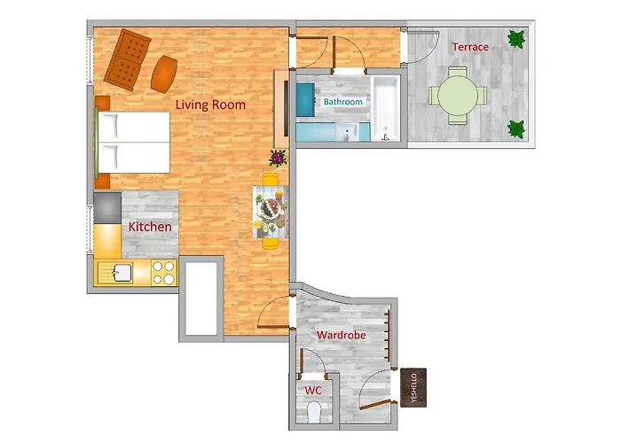 Apartman Yeshello Station *